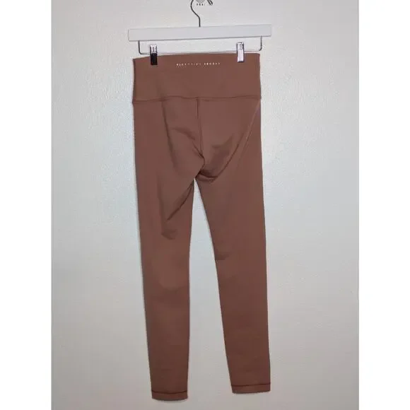 Lot Of 2 Victoria Secret Incredible Essential Leggings Size 6 - Pink & Brown - Picture 7 of 8